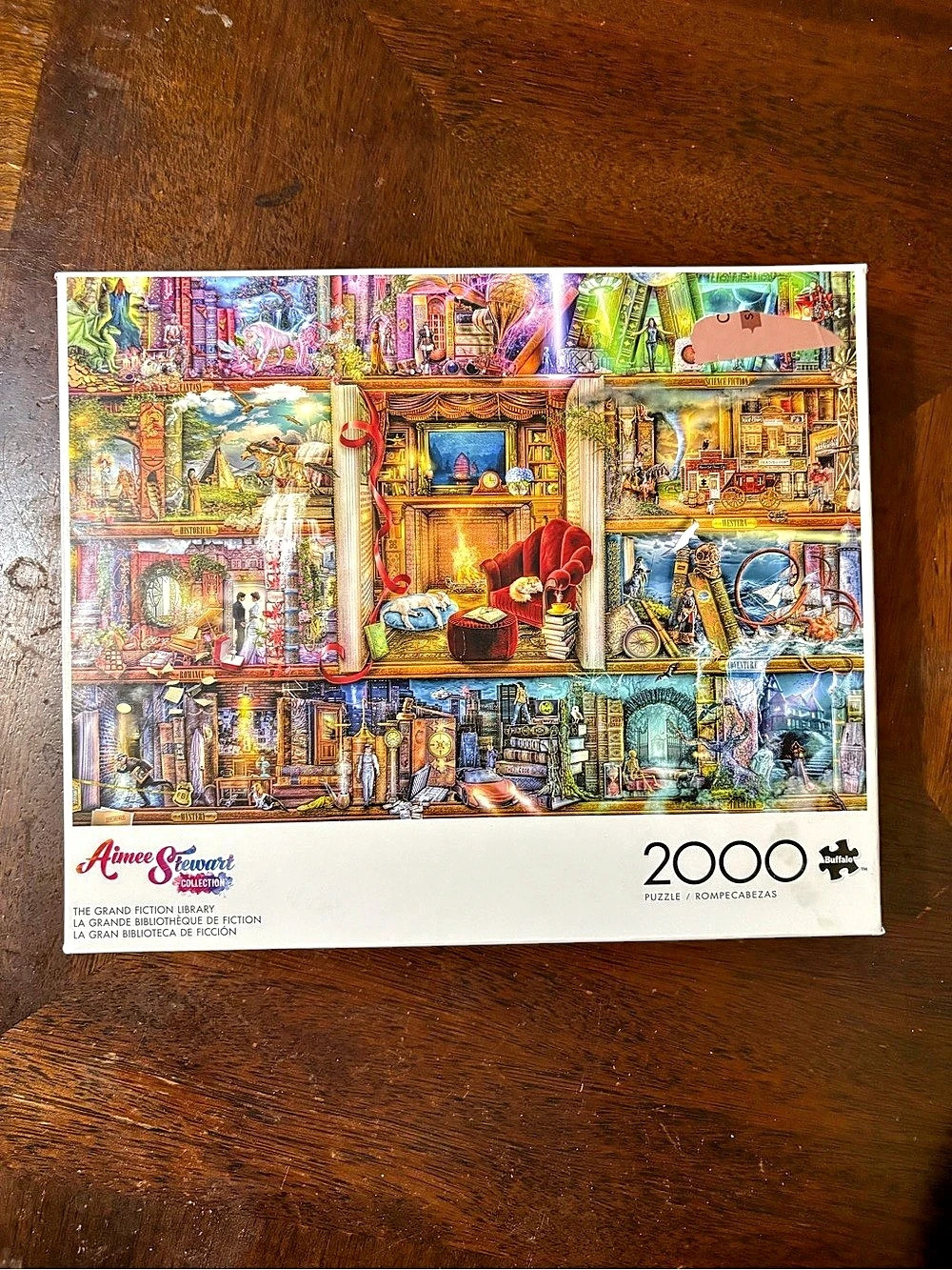 Aimee Stewart The World's Most Beautiful Libraries 2000-Piece Puzzle